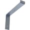 Ekena Millwork Steel Truss Shelf Bracket, Hammered Light Blue 2"W x 12"D x 7 3/4"H BKTM02X12X07TSHLB - alternate 1